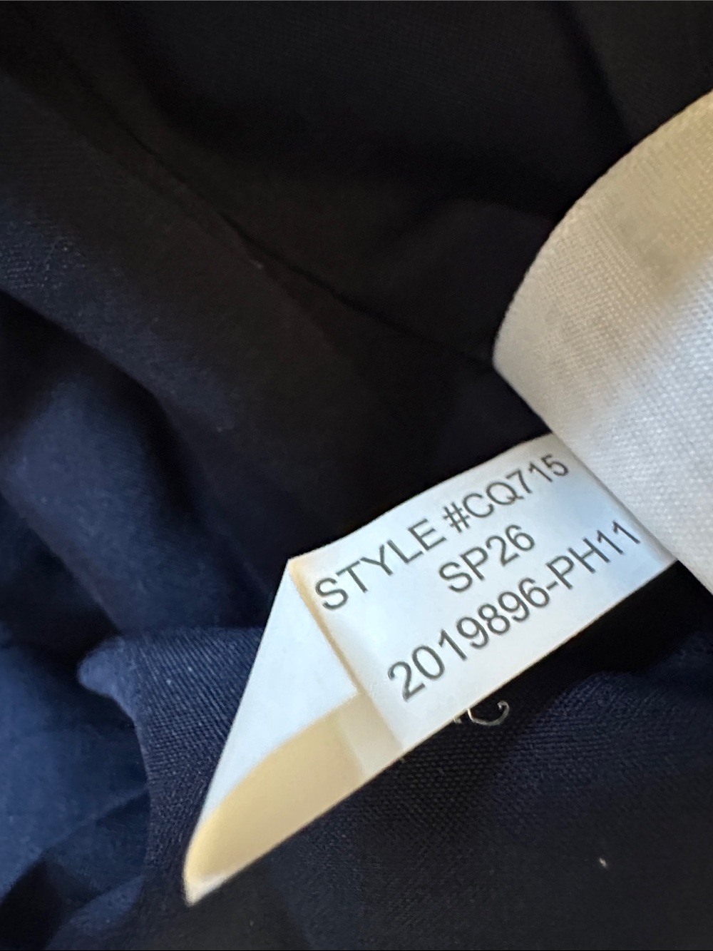 J. Crew Factory Schoolboy Blazer Navy 2 petite - Picture 7 of 7